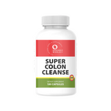 colon cleanse supplement bottle, 180 capsules  by organic world