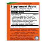 suplements facts label propolis extract