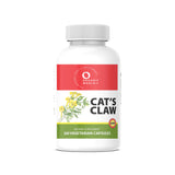 cat's claw Vitamin supplement bottle, 200 veg capsules  by organic world