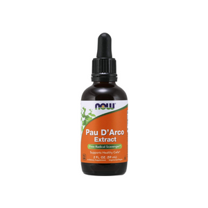 pau d'arco extract 2fl oz bottle by now food