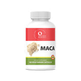 maca Vitamin supplement bottle, 180 veg capsules  by organic world